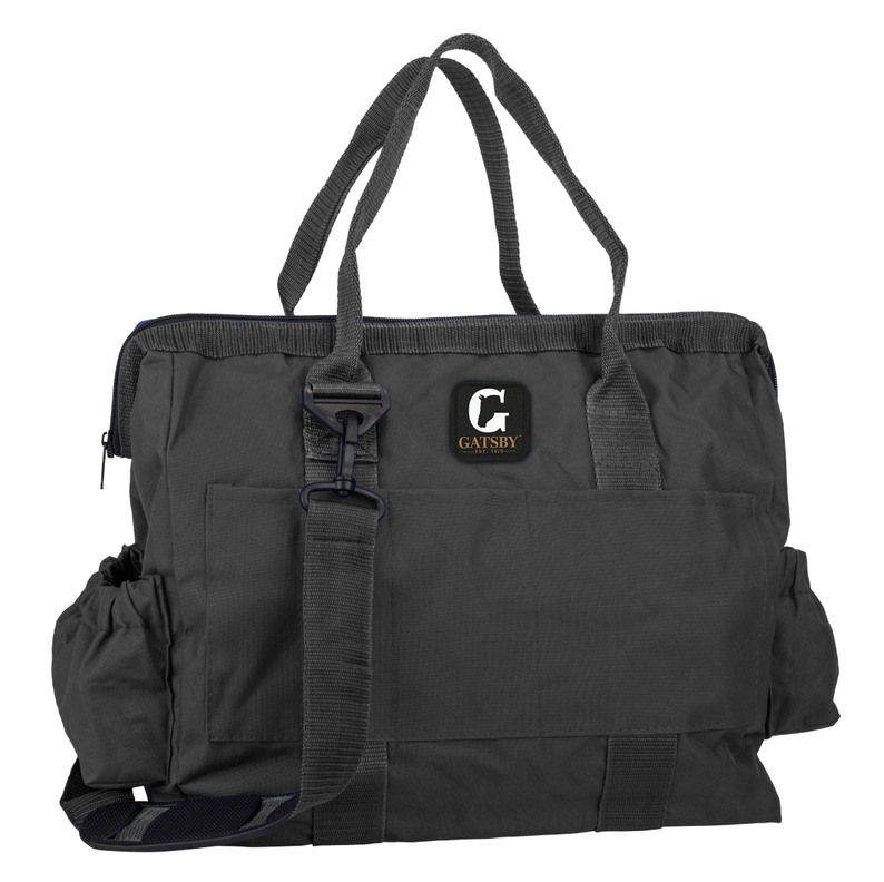 Gatsby Nylon Grooming Tote - Black 1 for equestrians Apparel & Gear, Bags, Bags