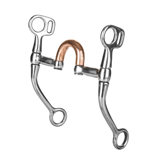 Tabelo SS Coppermouth Correction Bit - Stainless steel 5 1 for horses Western Tack, Bits, Accessories