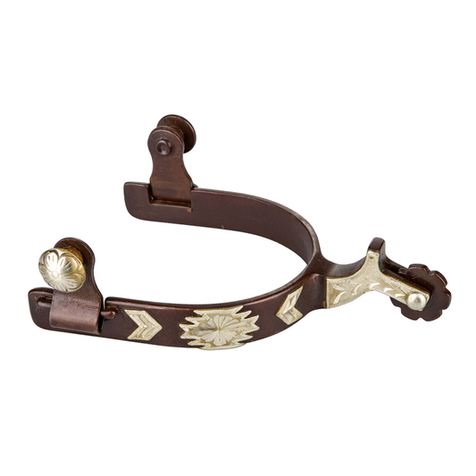 TABELO Chap Guard Spurs - Antiqued MENS 1 High quality, durable, perfect for equestrian needs