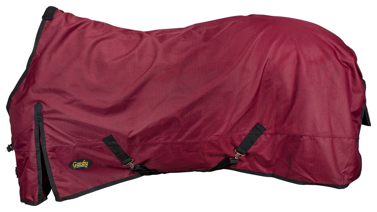 Gatsby Premium 1200D Waterproof Turnout Sheet - Merlot 84" 1 for horses Turnouts, Blankets, Horse Clothing