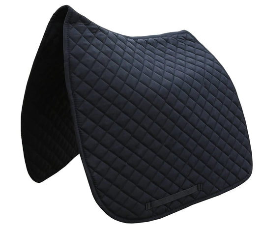 Gatsby Basic Dressage Saddle Pad - Dressage, English Tack, Pads Black High quality, durable, perfect for equestrian needs