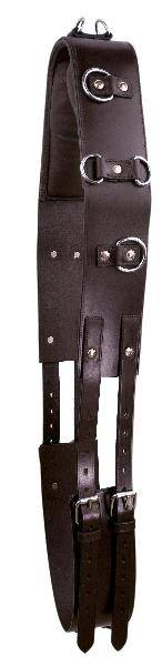 Gatsby All-leather Training Surcingle - English Tack, Training, Equipment Havanna 64-85"