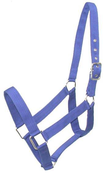 Gatsby Nylon Draft Halter - Brown 1 for horses English Tack, Halters & Leads,