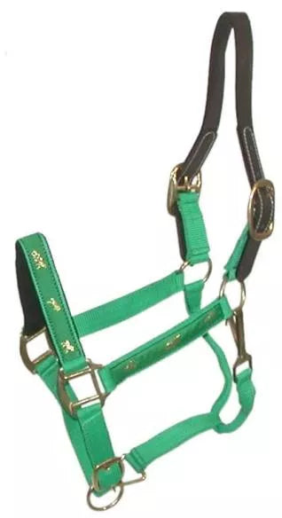 Gatsby Nylon Breakaway Halter with Horse Overlay & Snap