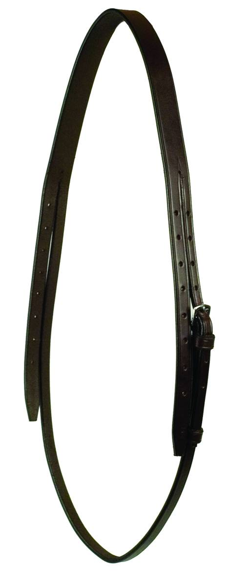 Gatsby Bridle Crownpiece - Havanna OVERSIZE 1 for horses Bridles & Reins, English Tack