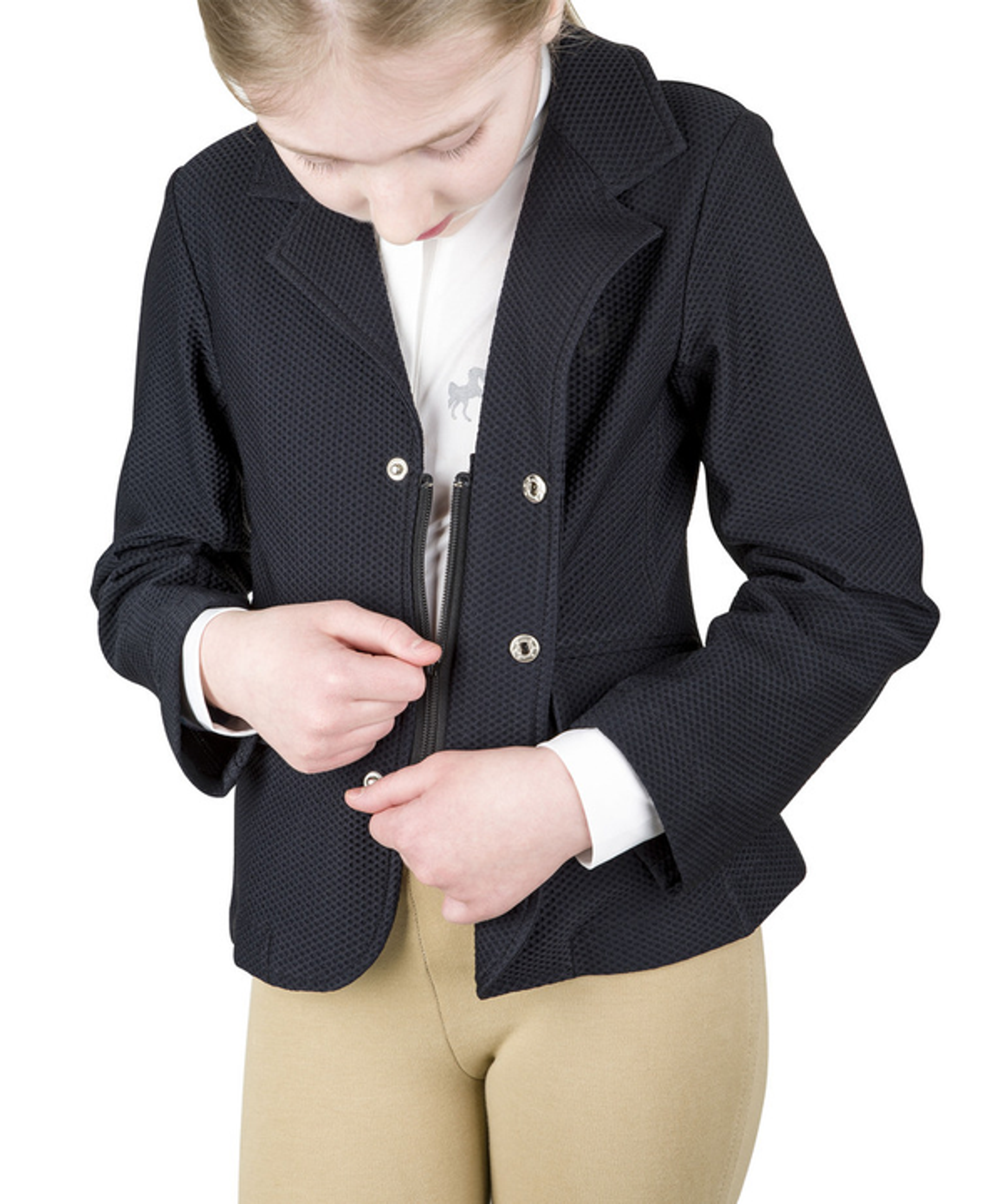 TuffRider Children's EquiVent Show Coat - black 16 1 for equestrians Coats, Apparel ...