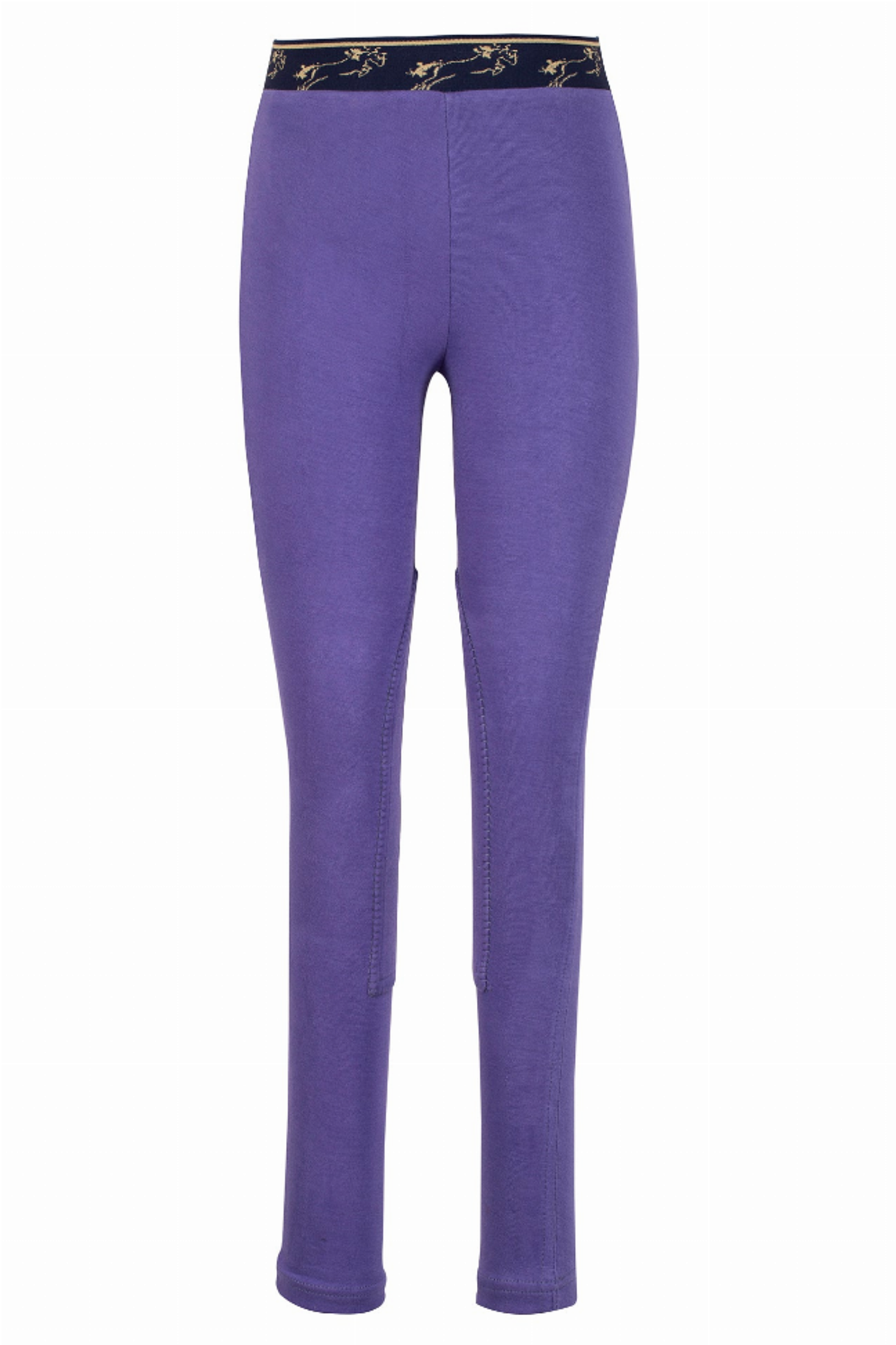 TuffRider Children's Cotton Schoolers Riding Tights - deep purple 6 1 for equestrians Breeches & Tigh...