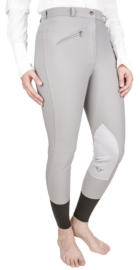 TuffRider Ladies Ribb Knee Patch Breeches