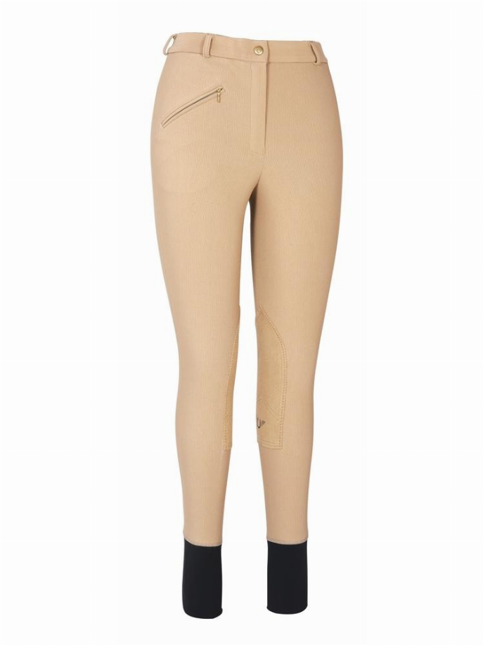 TuffRider Ladies Ribb Knee Patch Breeches