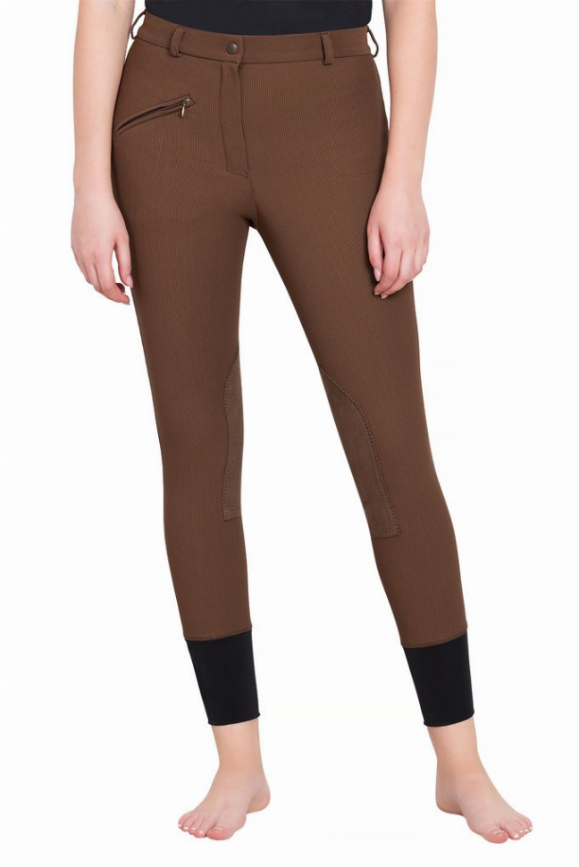 TuffRider Ladies Ribb Knee Patch Breeches