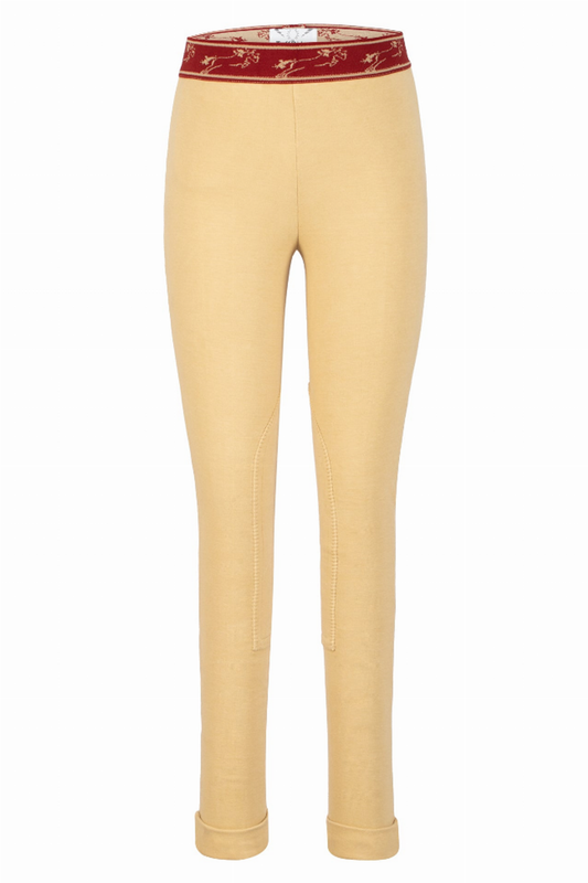 TuffRider Children's Cotton Schooler Jodhpurs - Light tan 6 1 for equestrians Apparel & Gear, Breeches Tights