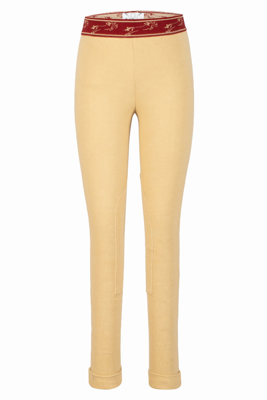 TuffRider Children's Cotton Schooler Jodhpurs - Light tan 6 1 for equestrians Apparel & Gear, Breeches Tights