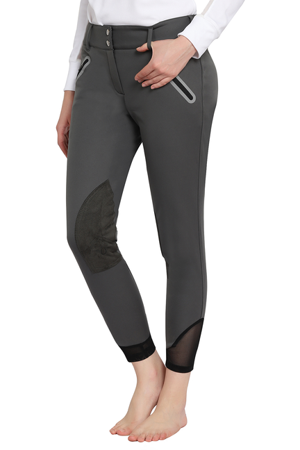 TUFFRIDER LADIES YETI SOFT SHELL KNEE PATCH BREECHES - Apparel & Gear, Tights, Women's Tights ch...