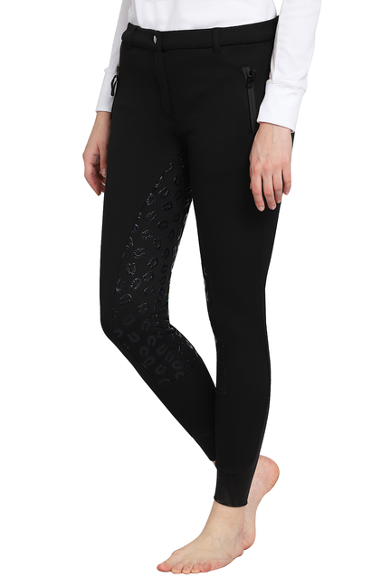 TUFFRIDER LADIES MACY WINTER BREECHES - black 36 1 for equestrians Apparel & Gear, Tights, Women's Br...