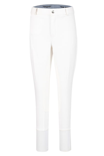 TuffRider Children's Cotton Full Seat Breeches - white 10 1 for equestrians & Tights, Appare...