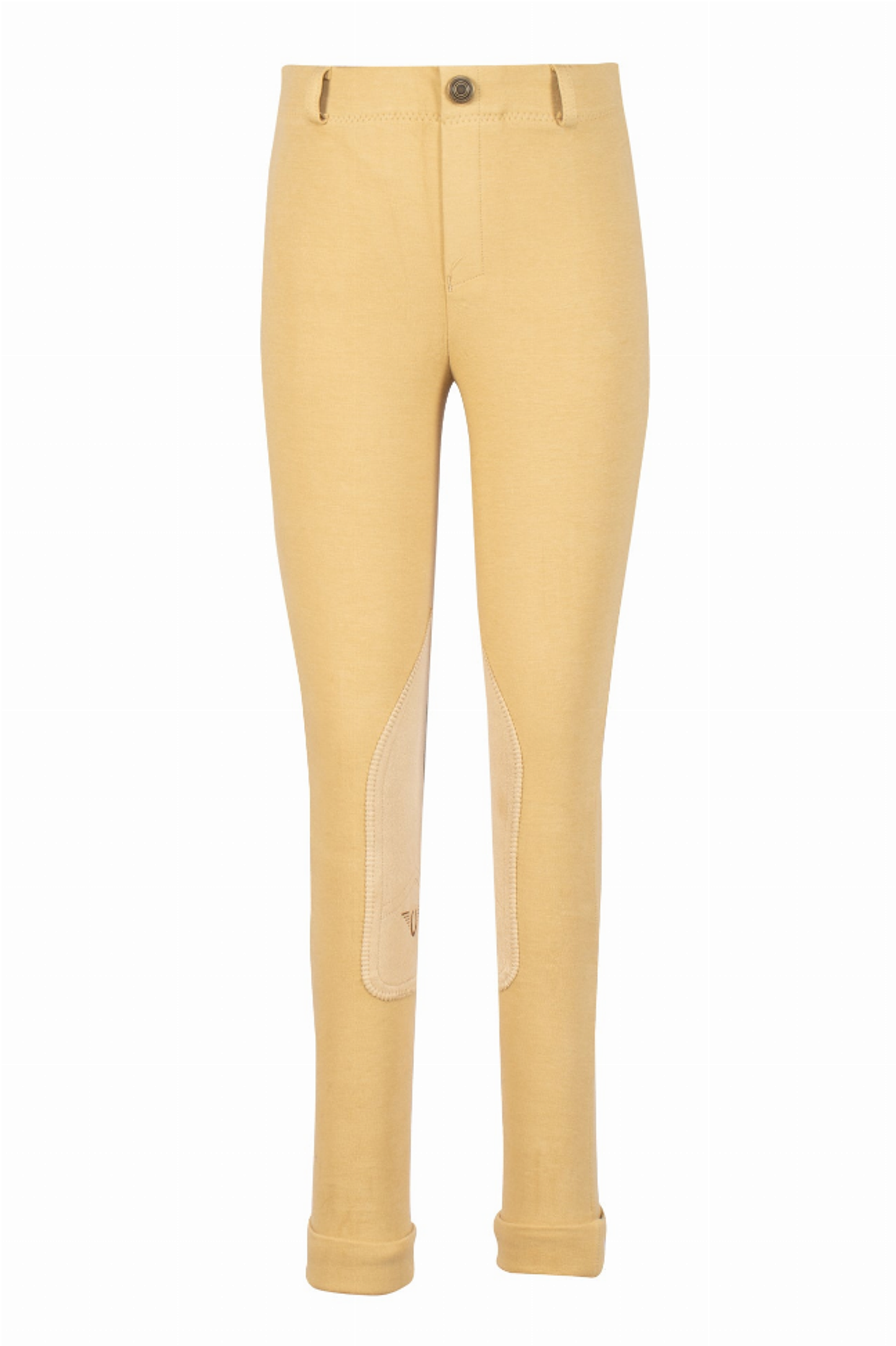 TuffRider Children's Cotton Pull-On Jodhpurs - Tall Light tan 6 1 for equestrians Apparel & Gear, Breeches Tights