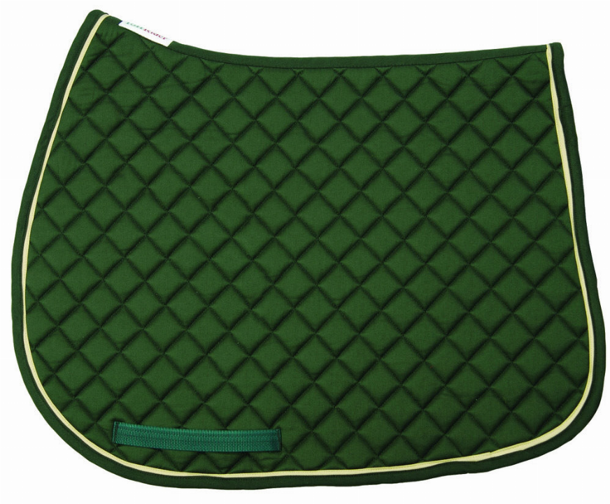 TuffRider Basic All Purpose Saddle Pad with Trim and Piping