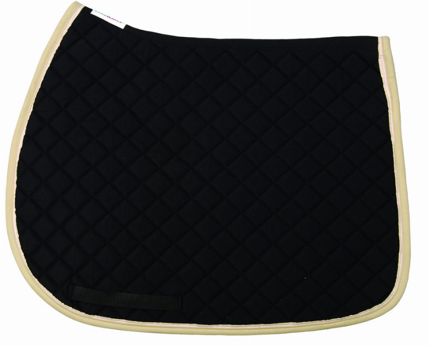 TuffRider Basic All Purpose Saddle Pad with Trim and Piping