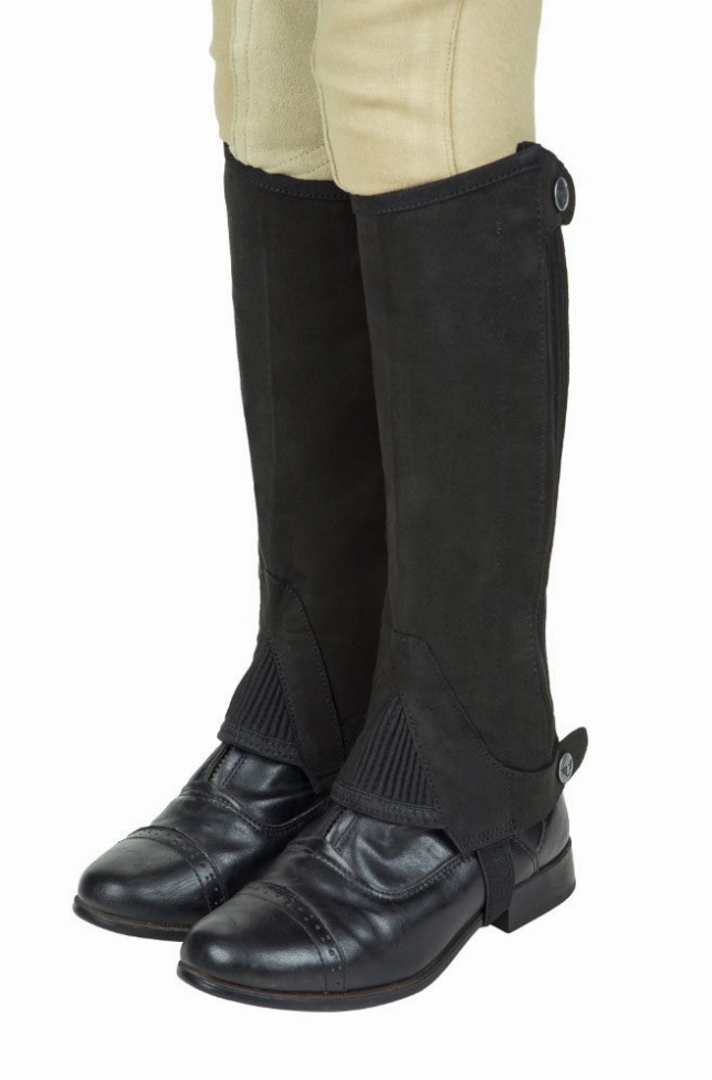 Tuffrider Children's  Saratoga Synthetic Half Chaps