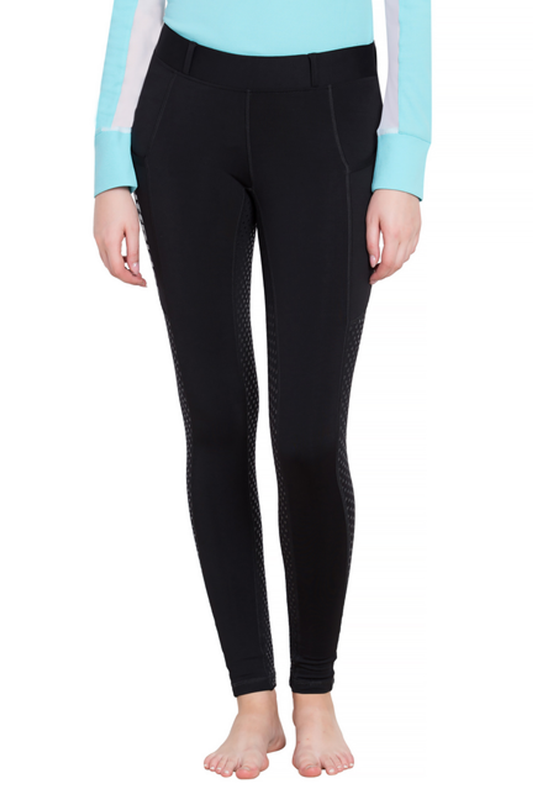 TuffRider Ladies 3 Season Riding Tights - black SMALL 1 for equestrians Apparel & Gear, Breeches Tights, Women...