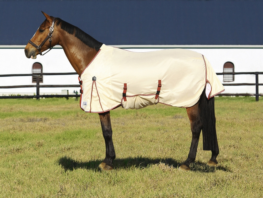 TuffRider Power Mesh Fly Sheet - oatmeal 87 1 for horses Protection, Sheets, Horse Clothing