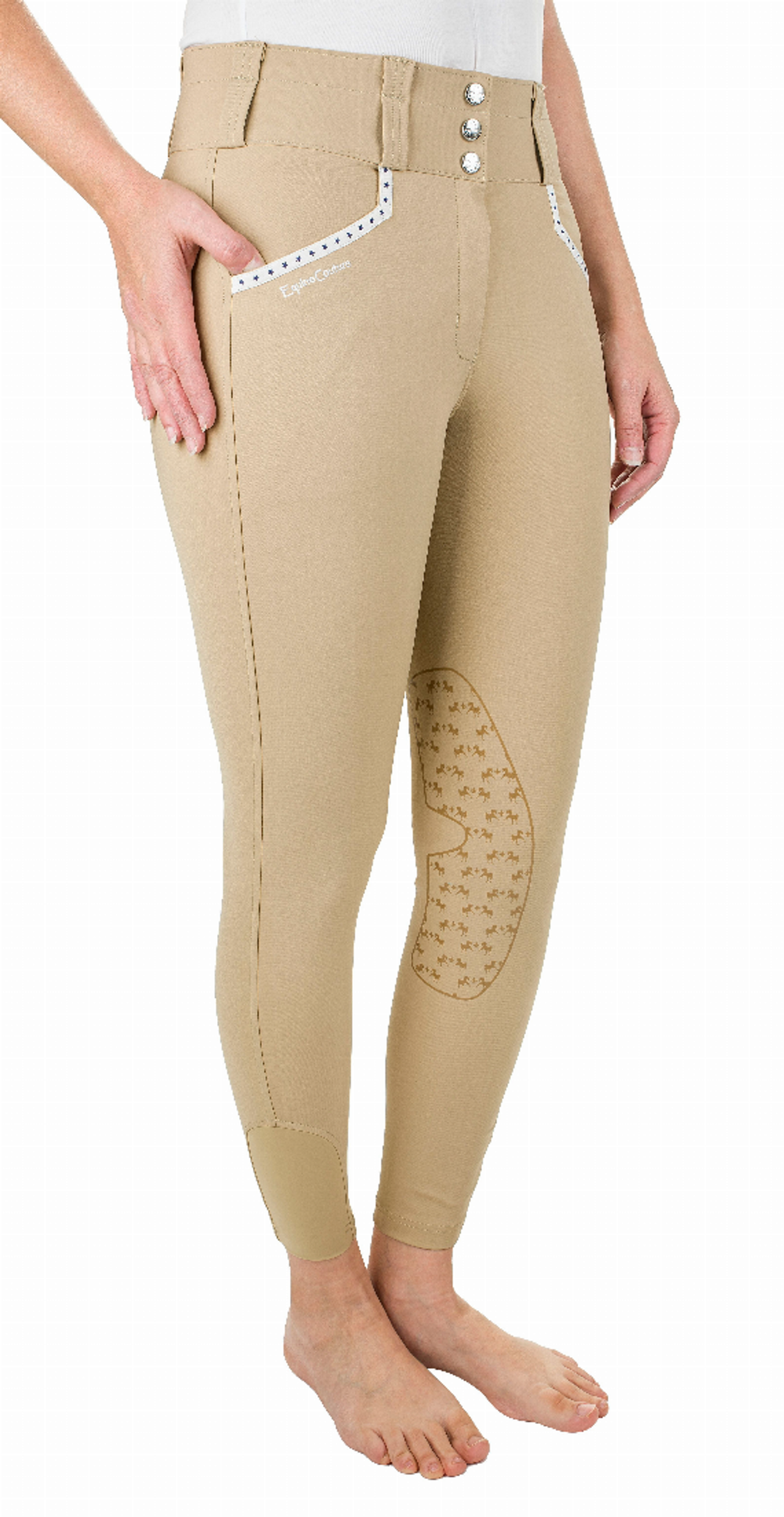 Equine Couture Ladies Nicole Knee Patch Breech