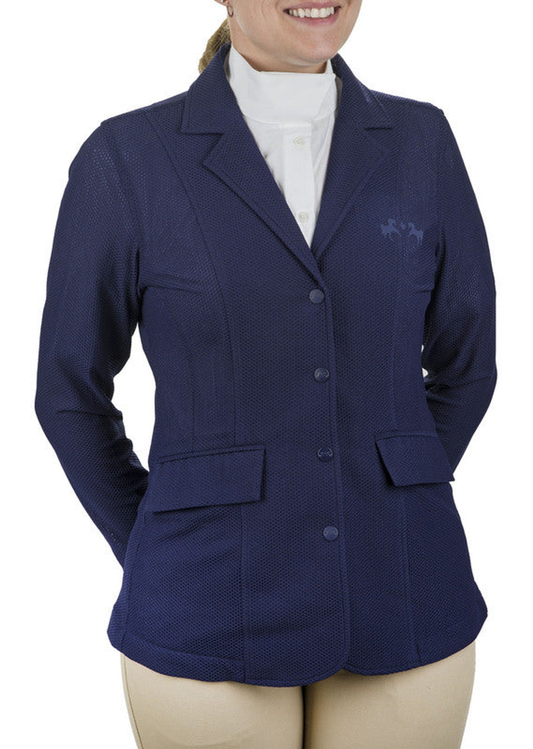 Equine Couture Women EquiVent 4-Snap Button Lite Show Coat - 2X 1 for equestrians Womens's Coats, Coats,...