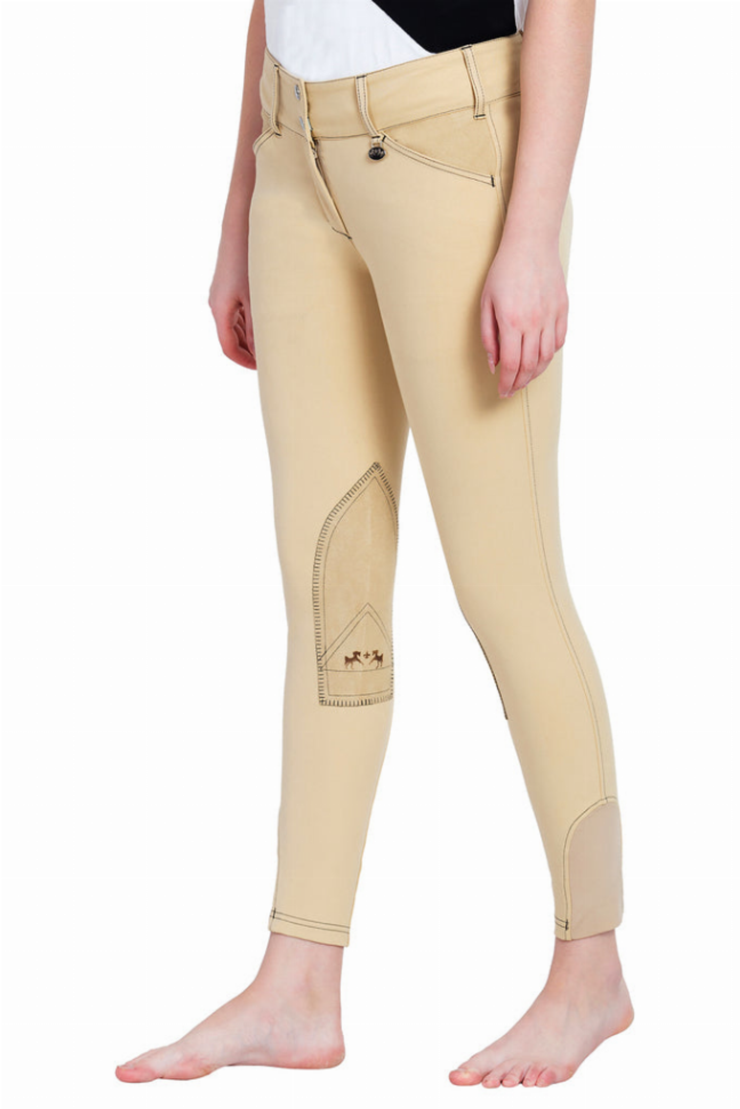 Equine Couture Ladies Sportif Natasha Knee Patch Breeches