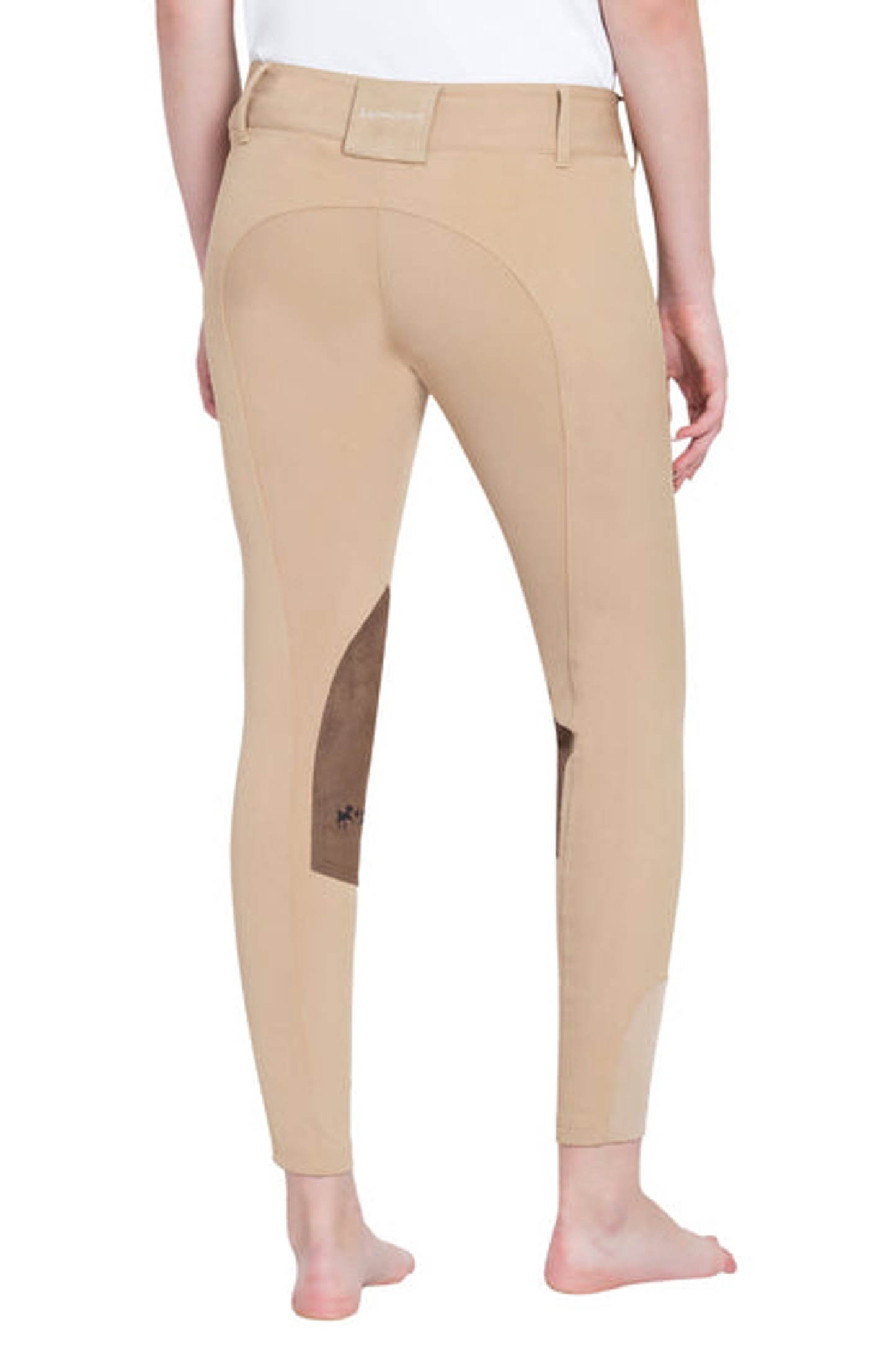 Equine Couture Ladies Coolmax Champion Knee Patch Breeches - Safari/taupe 24 1 for equestrians Apparel & Gear, B...