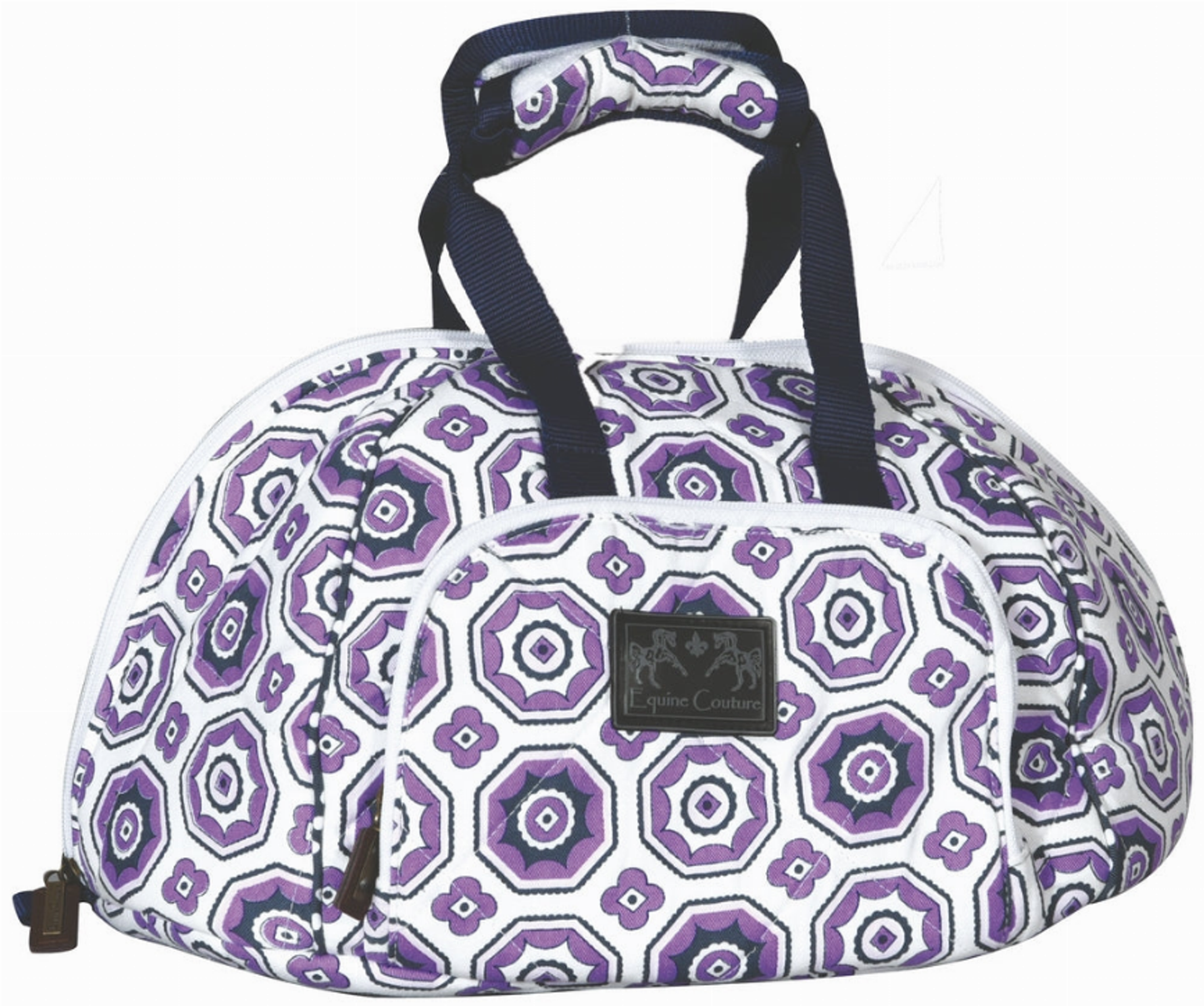 Equine Couture Kelsey Equestrian Helmet Bag - Purple 1 for equestrians Apparel & Gear, Bags, Bags