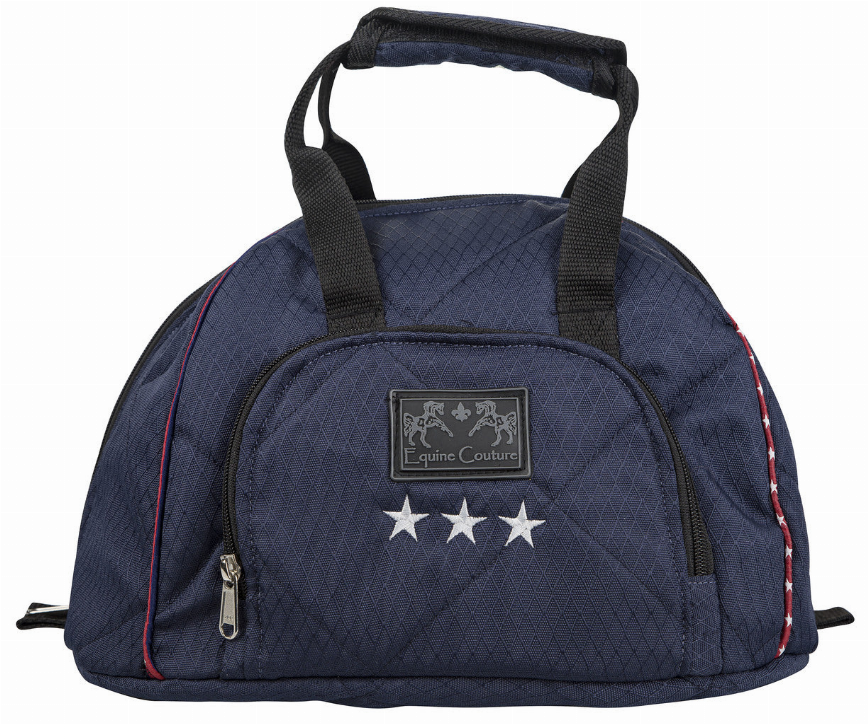 EQUINE COUTURE SUPER STAR HELMET BAG - Apparel & Gear, Bags, Bags Navy STANDARD