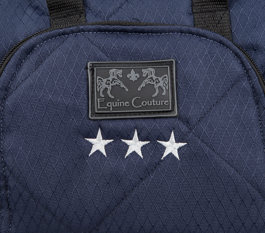 EQUINE COUTURE SUPER STAR HELMET BAG - Apparel & Gear, Bags, Bags Navy STANDARD