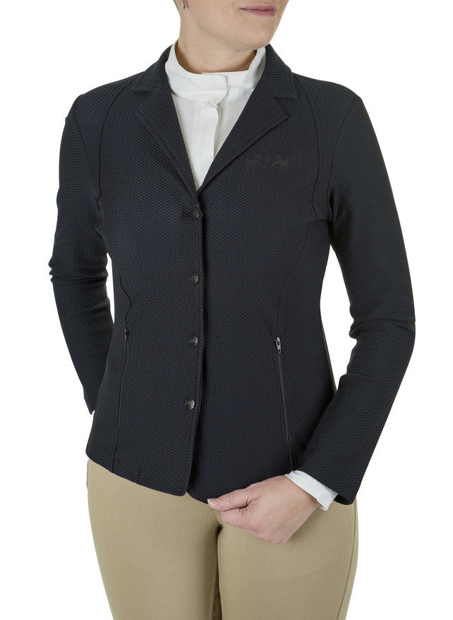 Equine Couture Ladies EquiVent Sport Show Coat - Black XXXL 1 for equestrians Coats, Apparel & Gear, Women'...