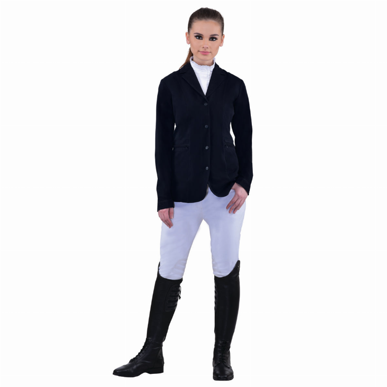 Equine Couture Ladies Oslo Show Coat - Ec navy X-LARGE 1 for equestrians Coats, Apparel & Gear, Women's Sho...