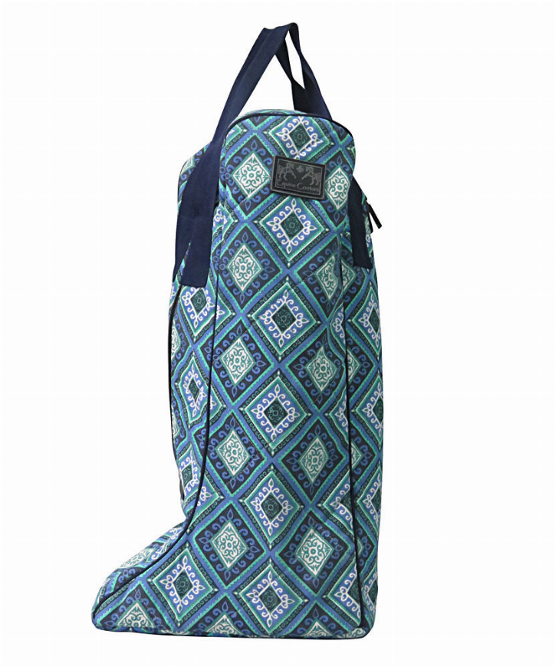 Equine Couture Artemis Boot Bag - Apparel & Gear, Bags, Bags Ec navy/white/royal blue