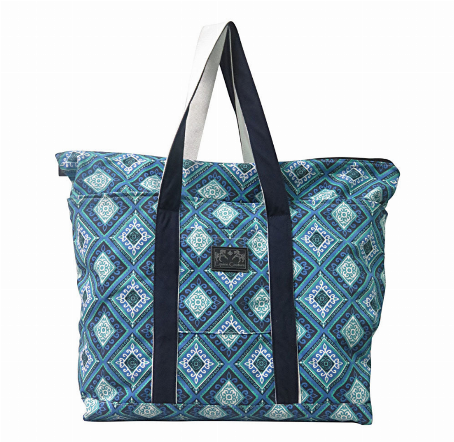 Equine Couture Artemis Tote Bag - Apparel & Gear, Bags, Bags Ec navy/white/royal blue