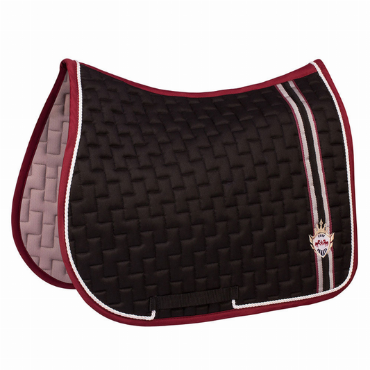 Equine Couture Ocala All Purpose Saddle Pad - Ec navy 1 for horses Western Tack, Pads, Pads & Blankets