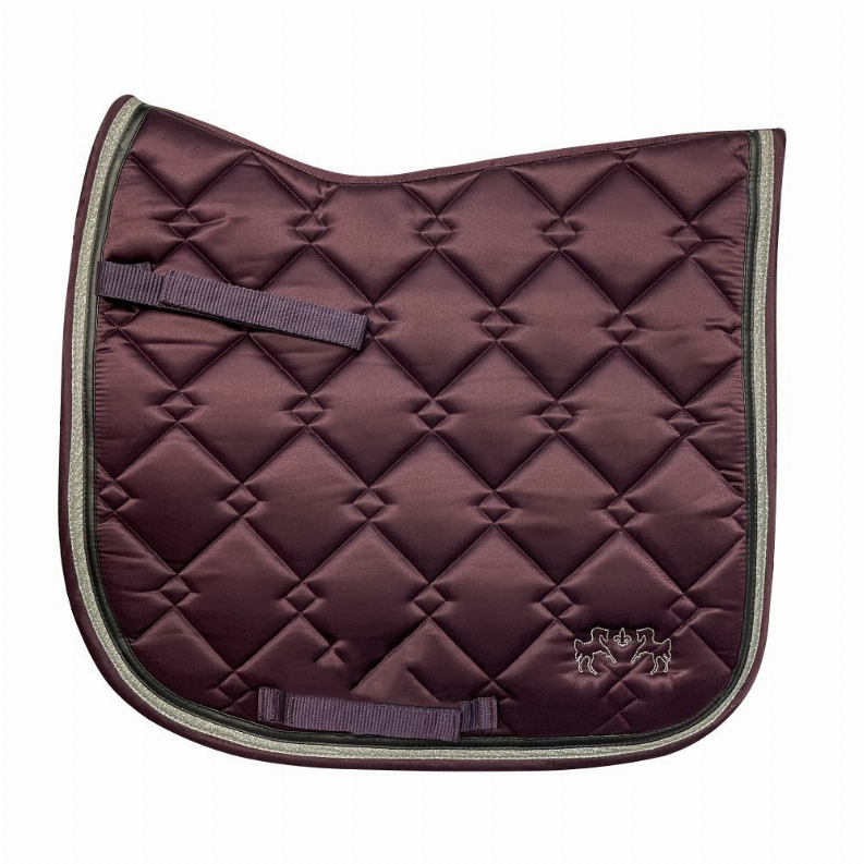 Equine Couture Satin Pony Dressage Saddle Pad