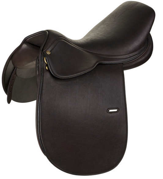 Henri De Rivel Jaipur Polo Saddle - Australian nut 17 1 for horses English Tack, Saddles, Saddles