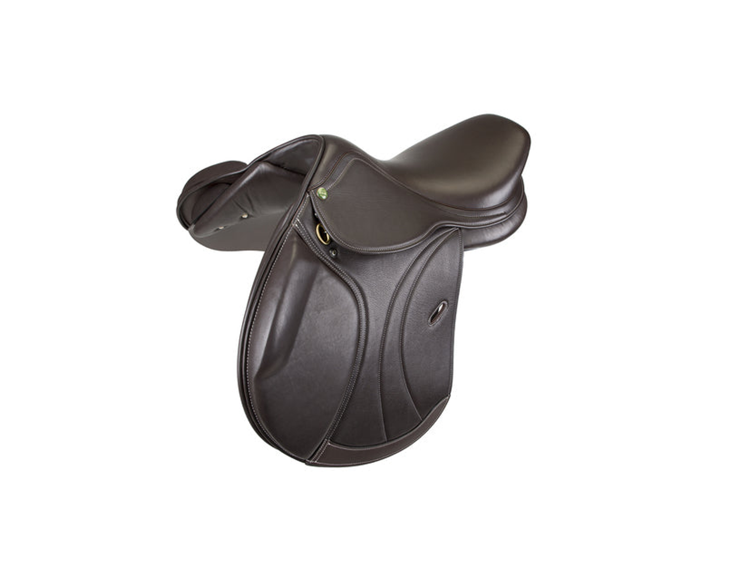 Henri De Rivel Equipe Covered Close Contact Saddle - Havana 19 1 for horses English Tack, Saddles, Saddles