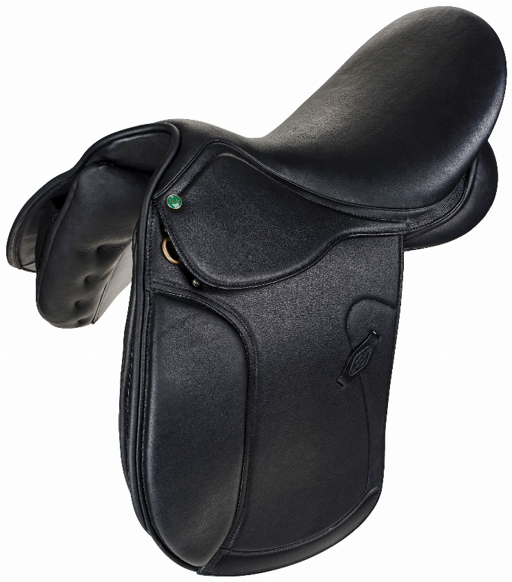 Henri de Rivel Dresseur Dressage Saddle - Black 16.5 1 for horses Saddles, English Tack, Saddles