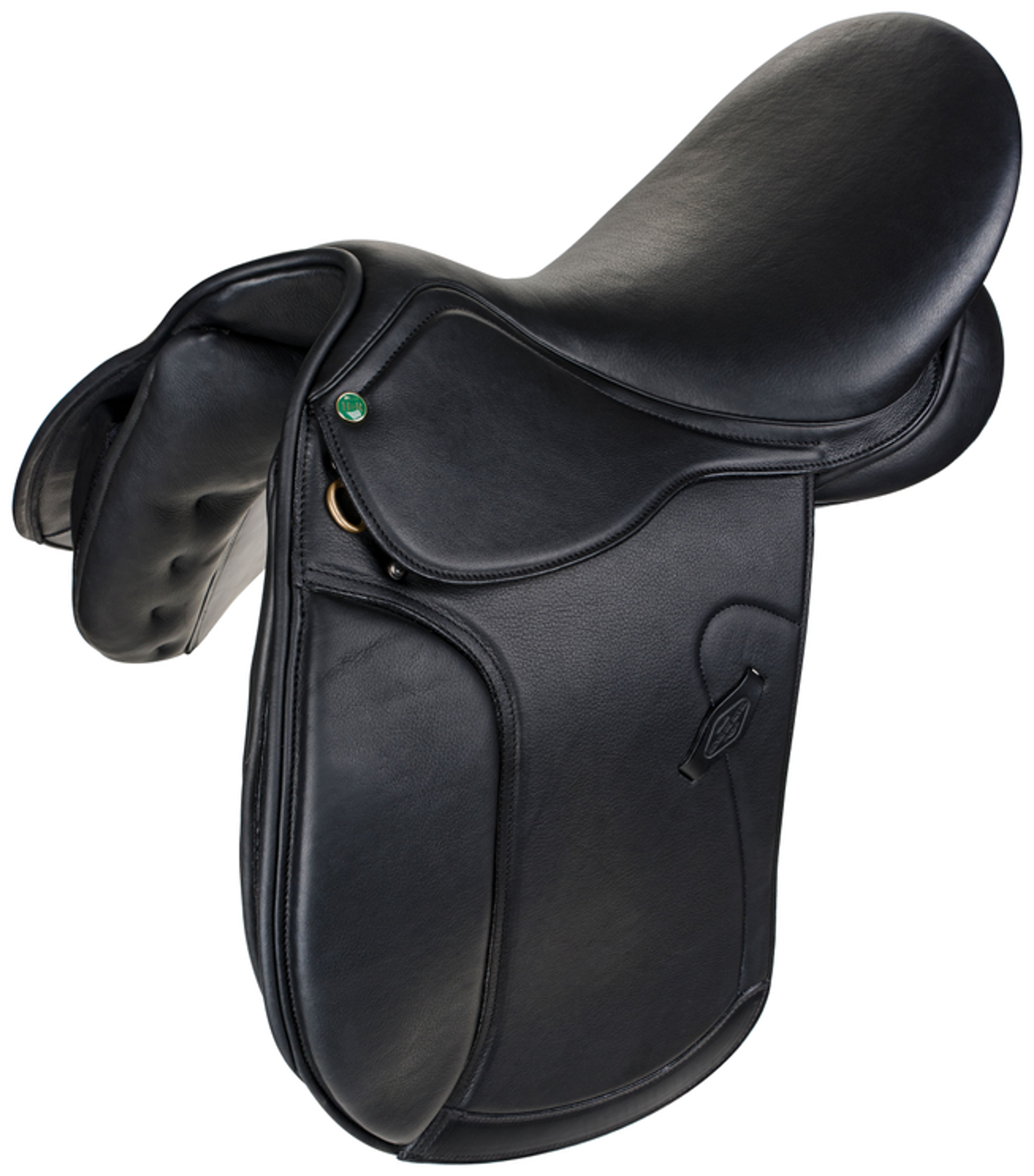 Henri de Rivel Dresseur Dressage Saddle - black 17.5 1 for horses Saddles, English Tack, Saddles