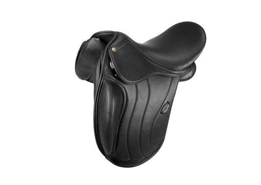 Henri de Rivel Parisian Monoflap Dressage Saddle - black 18 1 for horses English Tack, Saddles, Saddles