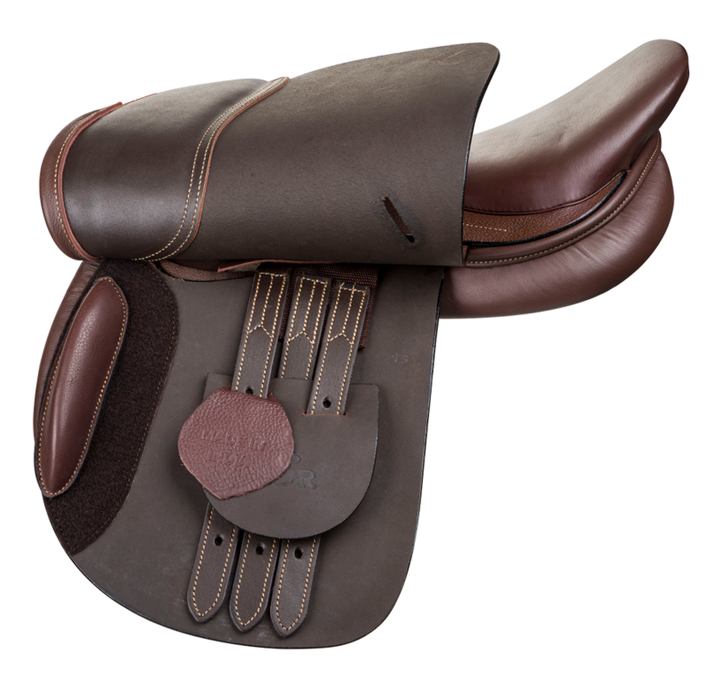 Henri de Rivel Novice Club Close Contact Saddle - Australian nut WIDE 18 1 for horses English Tack, Saddles, Eng...