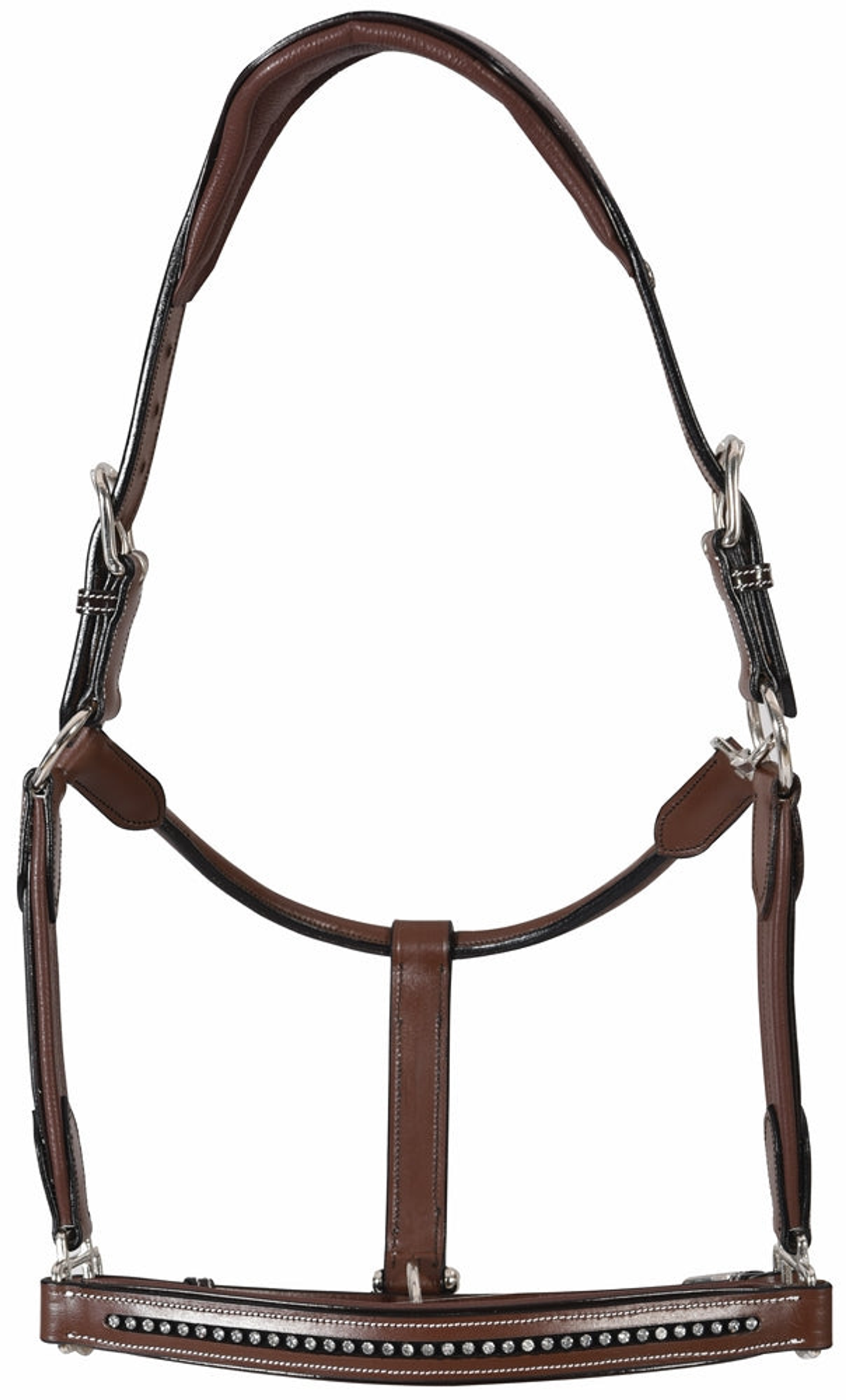 Henri de Rivel Padded Crystal Halter