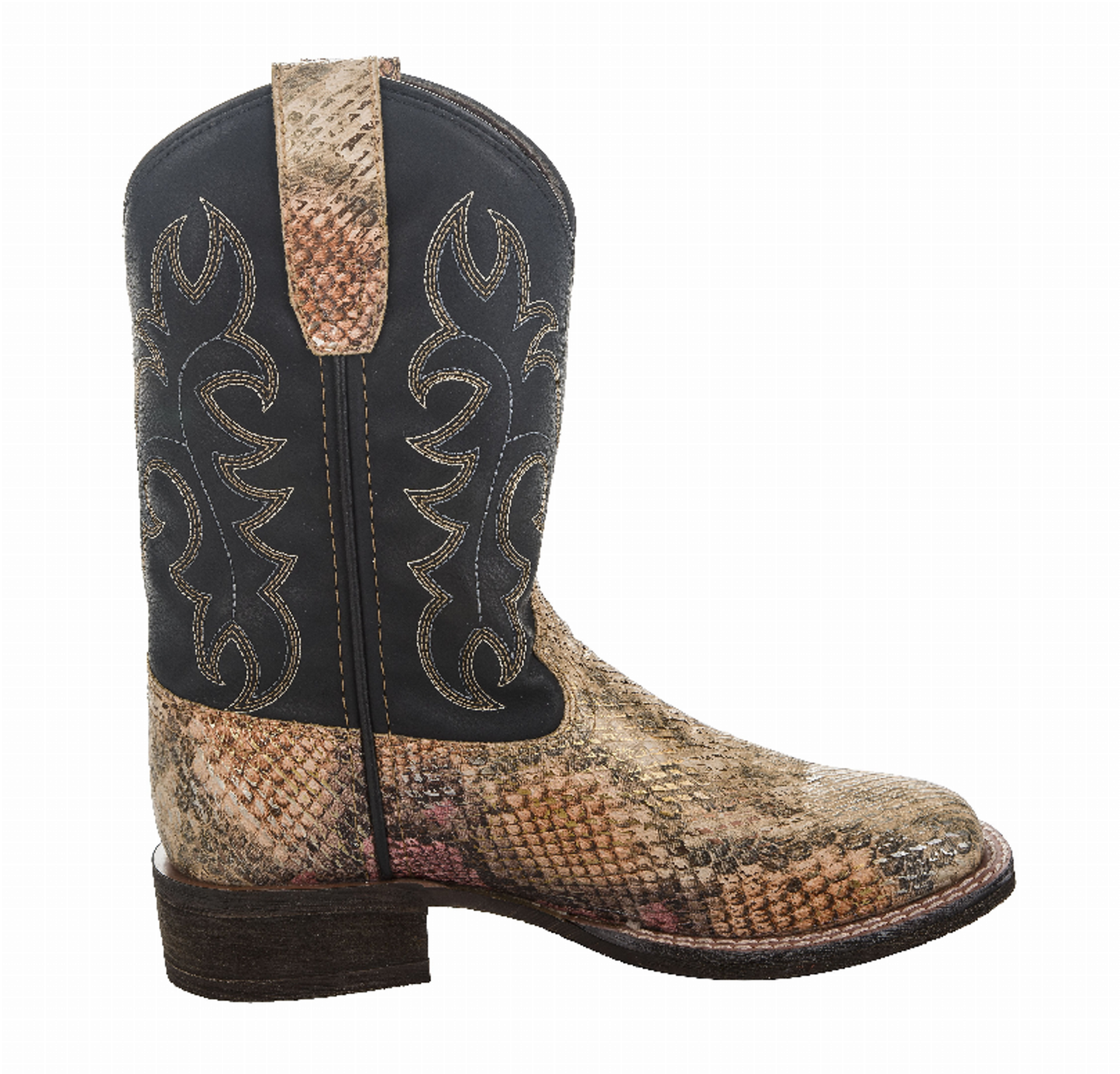 TuffRider Toddler Snake In My Boot Western - Black 4 1 for equestrians Boots, Children's Bo...