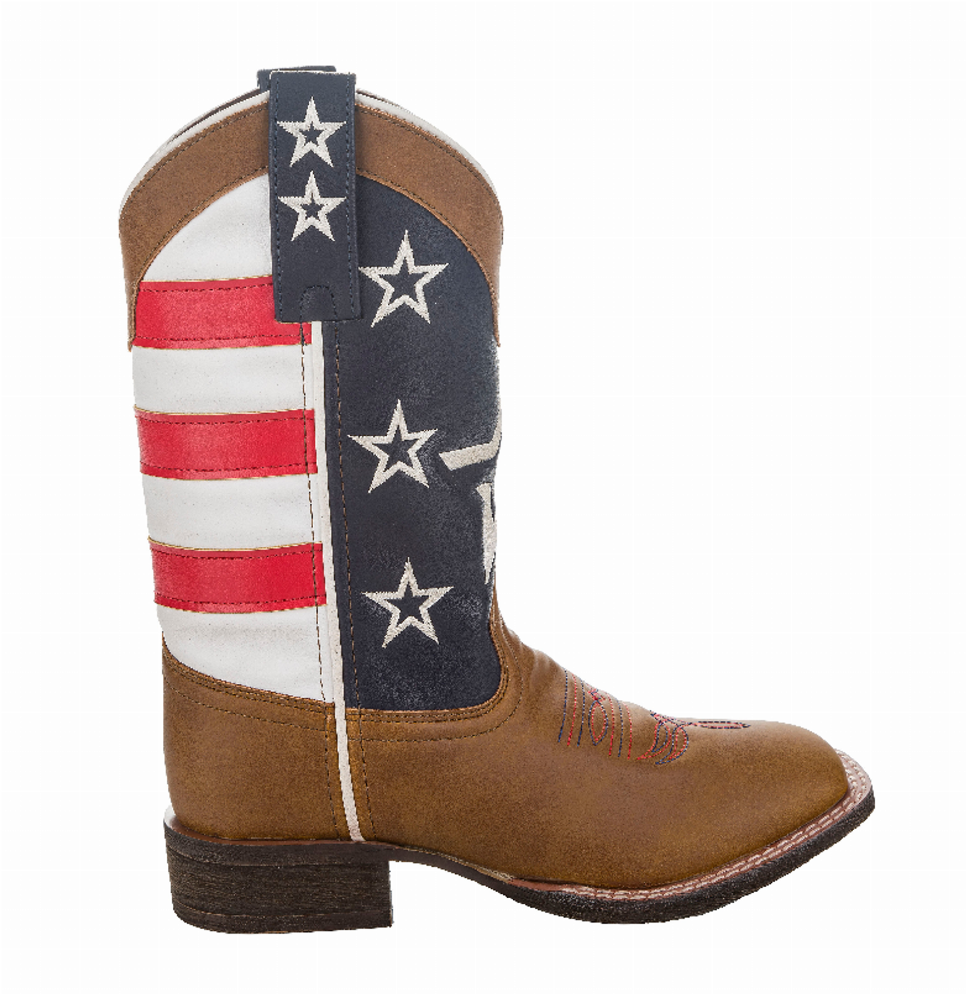 TuffRider Children's American Cowboy Western Boot - Brown 9 1 for equestrians Boots, ...