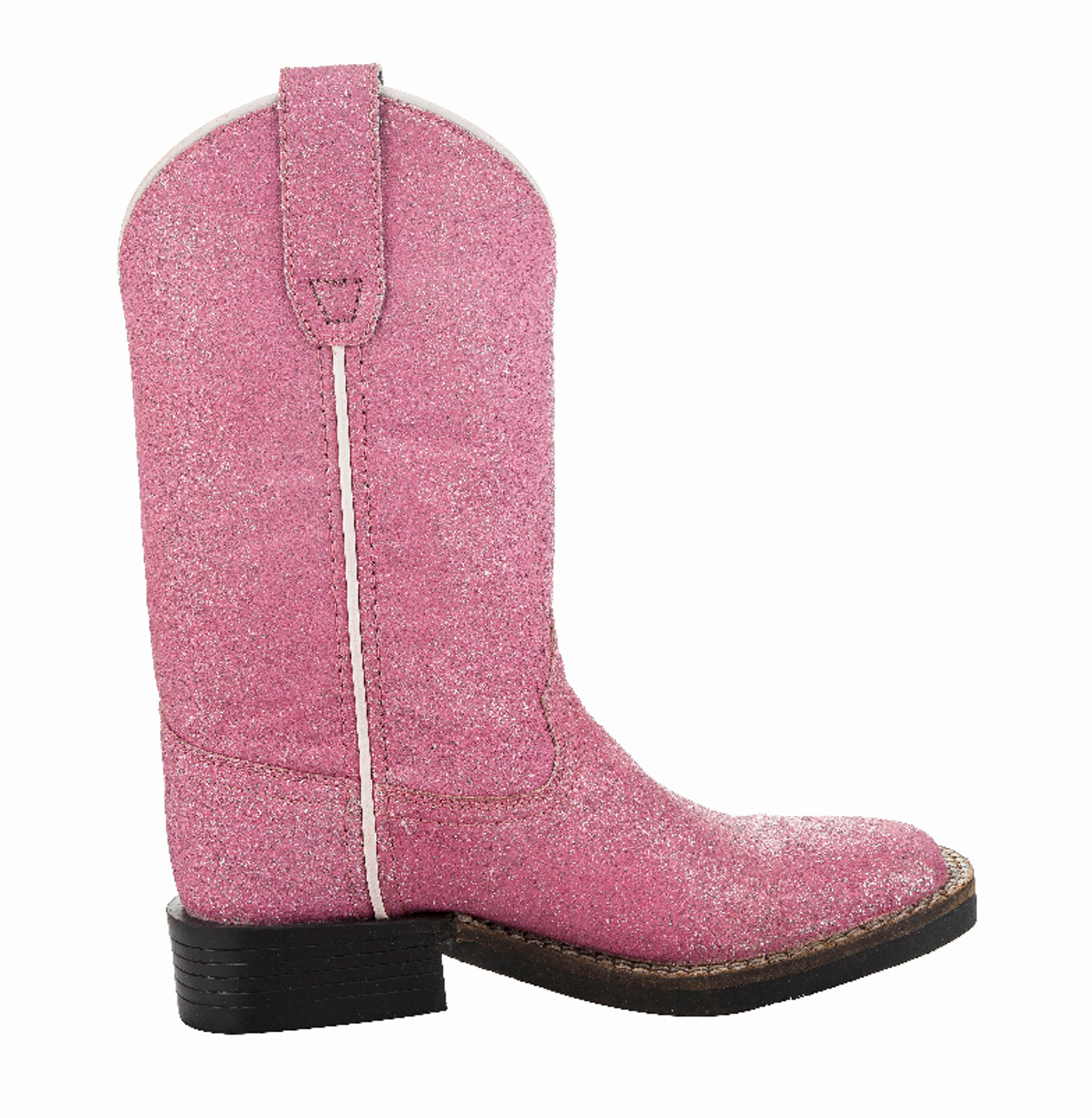 Tuffrider Children's Pink Glitter Western Boot - 11 1 for equestrians Boots, Boo...