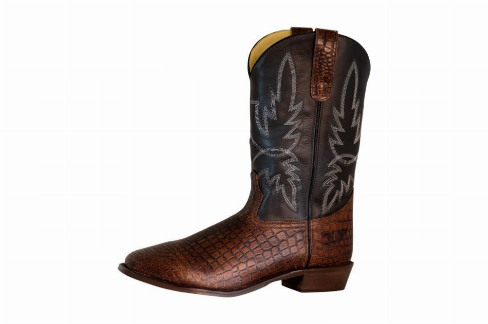 TuffRider Men's Grant Wide Square Toe Western Boot - Brown 15 1 for equestrians Boots, Footwear, W...