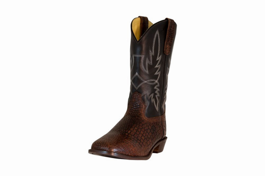 TuffRider Men's Grant Wide Square Toe Western Boot - Brown 15 1 for equestrians Boots, Footwear, W...